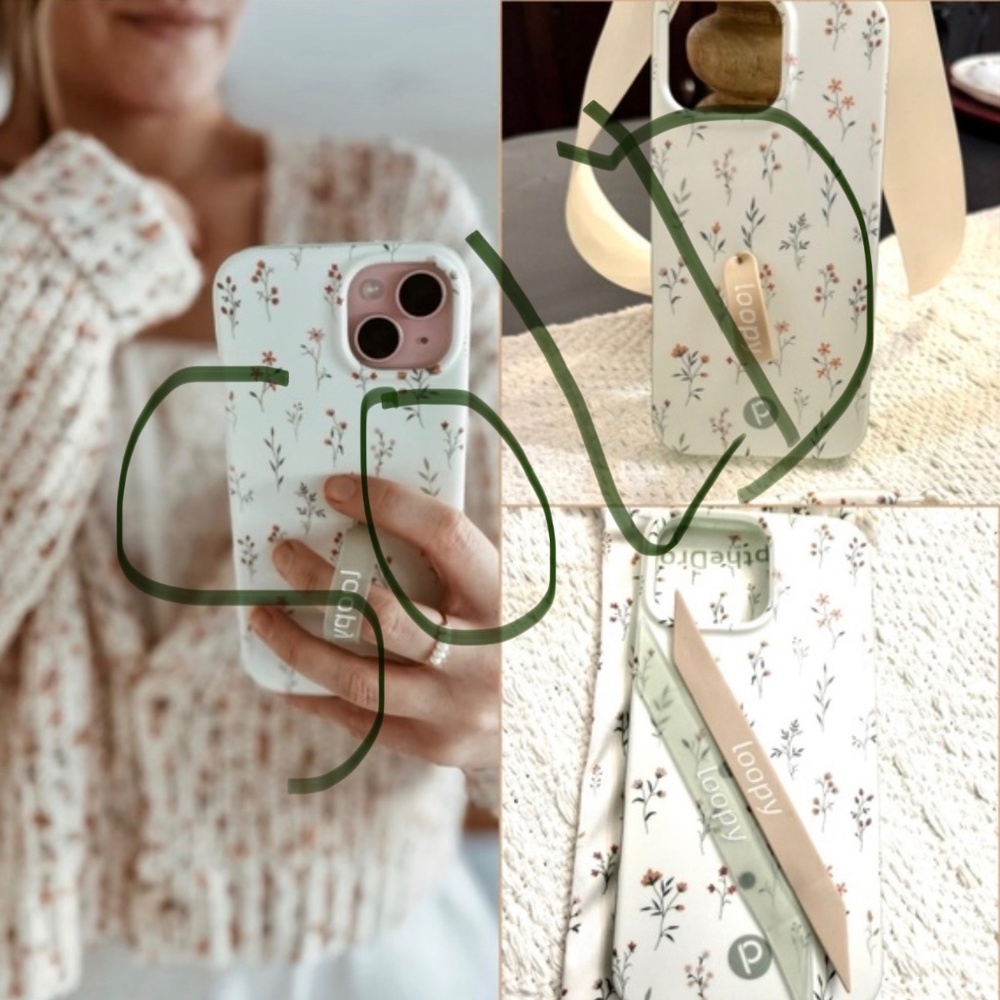 Loopy 16 Pro Max Whispering Wildflowers + 2 Loops